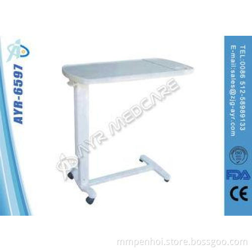 Height Adjustable Hospital Bed Accessories ABS Over The Bed